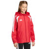 Kurtka dla dzieci adidas Tiro 26 League Windbreaker czerwona JY9724