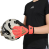 Rękawice bramkarskie dla dzieci adidas Predator Training pomrańczowe KZ2095