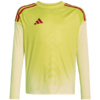 Koszulka bramkarska dla dzieci adidas Tiro 25 Competition Long Sleeve Jersey żółto-czerwona KJN2020