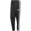 Spodnie męskie adidas Essentials 3-Stripes Fleece Tapered Cuffed czarne KY6526