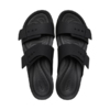 Klapki damskie Crocs Brooklyn Buckle Low czarne 211215 001