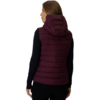 Kamizelka damska 4F F372 burgund 4FWAW26TVJAF372 60S