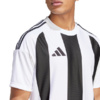 Koszulka męska adidas Striped 24 Jersey biało-czarna IW2143