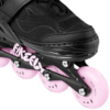 Łyżworolki Spokey Firefly czarno-różowe 946365-946366