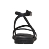 Sandały damskie Crocs Miami Ankle Strap czarne 212256 001