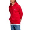 Bluza męska adidas Essentials Fleece Hoodie czerwona H47018