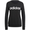 Bluza damska adidas Essentials Linear Sweatshirt czarna GL0718