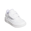 Buty dla dzieci adidas Hoops 3.0 białe GW0442