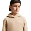 Bluza dla dzieci Nike Sportswear Club Fleece beżowa FD3000 286