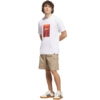 Koszulka męska adidas Waterfall Graphic biała KH0398