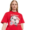 Koszulka męska adidas FC Bayern Muenchen Seasonal Graphic czerwona KG2586