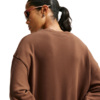 Bluza damska Nike Studio Fleece brązowa IM8082 259