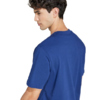 Koszulka męska adidas Essentials Small Logo Single Jersey niebieska JF1093