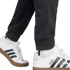 Spodnie męskie adidas Essentials Feel Cozy French Terry czarne JE3854