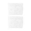 Frotka na rękę Asics Wrist Band 2 szt. biała 3043A143 100