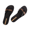 Klapki damskie Ipanema Kirei Chic czarno-beżowe 83673-BN982