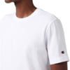 Koszulka męska Champion Short Sleeve T-shirt 2-pak biała / granatowa 220267 WW001