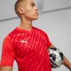 Koszulka męska Puma teamULTIMATE czerwona 705371 01