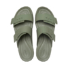 Klapki damskie Crocs Brooklyn Buckle Low zielone 211215 3BX