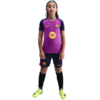 Koszulka dla dzieci Nike FC Barcelona Strike fioletowa HJ7831 552