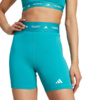 Spodenki damskie adidas Techfit turkusowe JW7561