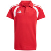 Koszulka dla dzieci adidas Tiro 26 League Polo czerwona KF3408