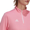 Bluza damska adidas Entrada 22 Top Training różowa HC5045