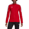 Bluza damska adidas Tiro 21 Track czerwona GM7305