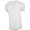 Koszulka męska 4F chłodny jasny szary melanż NOSH4 TSM003 27M