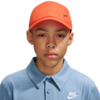 Czapka z daszkiem dla dzieci Nike Dri-Fit Club pomarańczowa FB5064 842