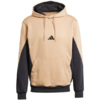 Dres męski adidas Sportswear Fleece Colorblock Hooded beżowy KB5265