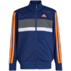 Dres dla dzieci adidas Seasonal Essentials Tiberio 3-Stripes granatowy KZ0148