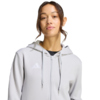 Bluza damska adidas Entrada 26 Full Zip Hoodie szara KF5936