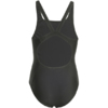 Kostium kąpielowy dla dziewczynki V-back Swimsuit czarny JM8223