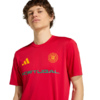 Koszulka męska adidas Portugalia 26 Away Jersey czerwona KH2310