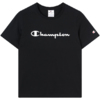 Koszulka damska Champion Short Sleeve czarna 118428 KK001