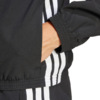 Kurtka damska adidas Train Essentials 3-Stripes czarno-biała JD6539
