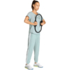 Spodnie damskie adidas Workout Essentials 3-Stripes Woven miętowe KC5494