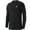 Koszulka męska Nike Club Tee LS czarna AR5193 010