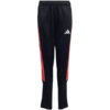 Spodnie dla dzieci adidas Tiro 26 League Slim czarno-czerwone JY7115
