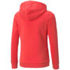 Bluza dla dzieci Puma ESS Logo Hoodie FL czerwona 587031 35