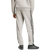 Spodnie męskie adidas Essentials 3-Stripes Fleece Tapered Cuffed szare KY4127