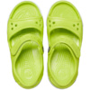 Sandały dla dzieci Crocs Crocband II Sandal limonkowo-czarne 14854 3T3