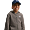 Bluza dla dzieci Nike Sportswear Club Fleece szara FD3004 289