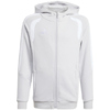 Bluza dla dzieci adidas Tiro 26 League Sweat Full Zip Hoodie szara KF3323