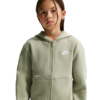 Bluza dla dzieci Nike Sportswear Club Fleece jasnozielona FD3004 304