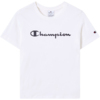 Koszulka damska Champion Short Sleeve biała 118428 WW001