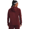 Bluza damska Under Armour Rival Fleece Logo Hoodie bordowa 1356318 690