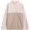 Bluza polarowa damska 4F F421 kremowa 4FWAW25TFLEF42112S
