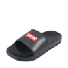 Klapki damskie Levi's Pool czarne VPOL0187S-0003